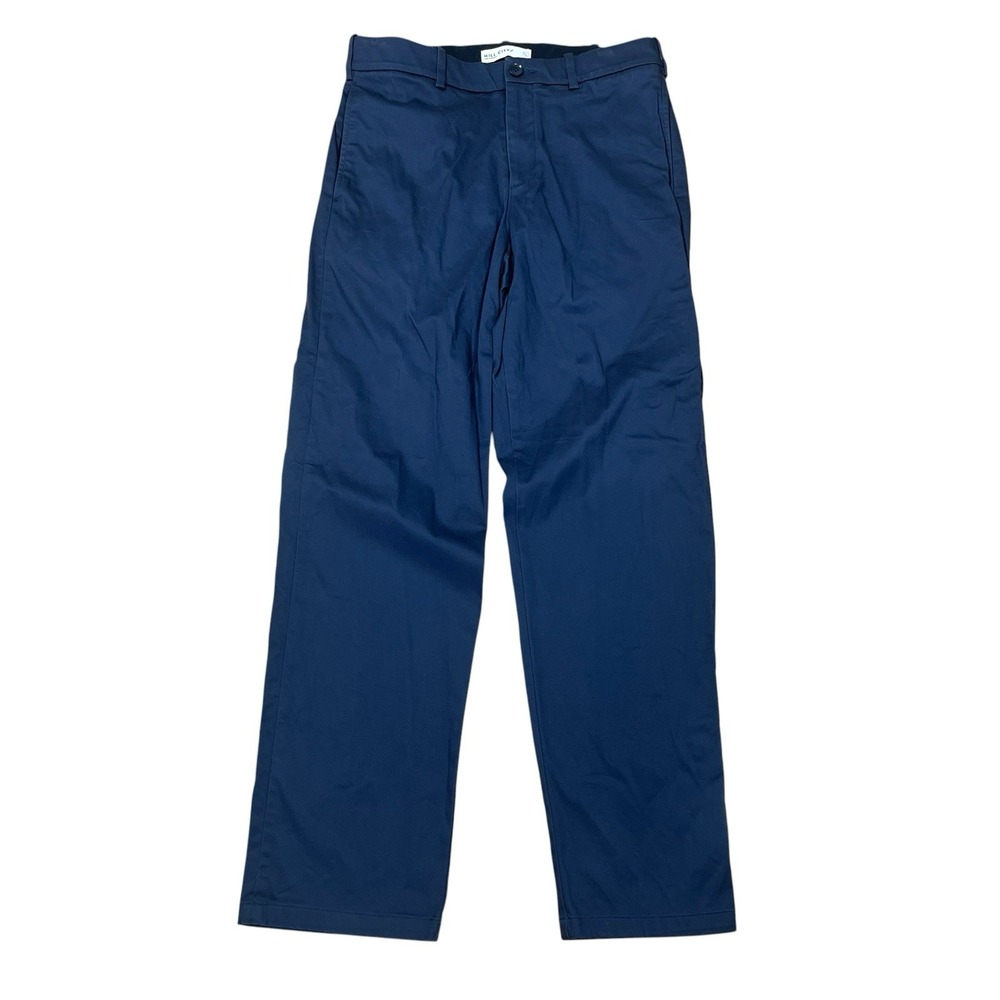 Hill City Everyday Pant Mens 31x32 Navy Performance Stretch Twill DWR Commuter